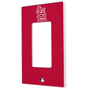 St. Louis Cardinals Solid Single Rocker Light Switch Plate