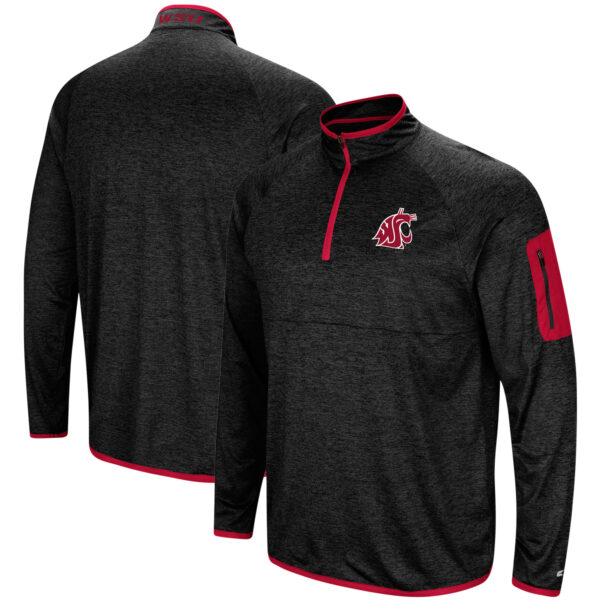 Men's Champion Heathered Gray Arizona State Sun Devils Vault Logo Reverse Weave Pullover Sweatshirt - Image 2