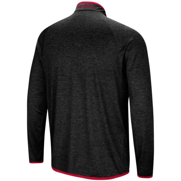 Men's Champion Heathered Gray Arizona State Sun Devils Vault Logo Reverse Weave Pullover Sweatshirt - Image 4