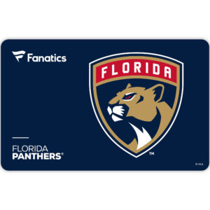 Florida Panthers Fanatics eGift Card ($10 - $500)