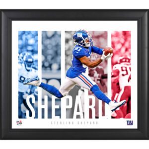 Sterling Shepard New York Giants Framed 15" x 17" Player Panel Collage