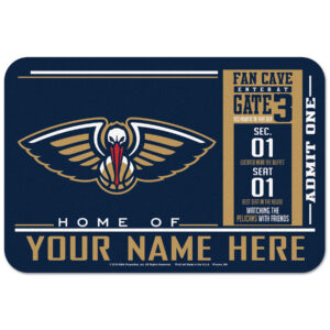 WinCraft New Orleans Pelicans 20'' x 30'' Personalized Floor Mat