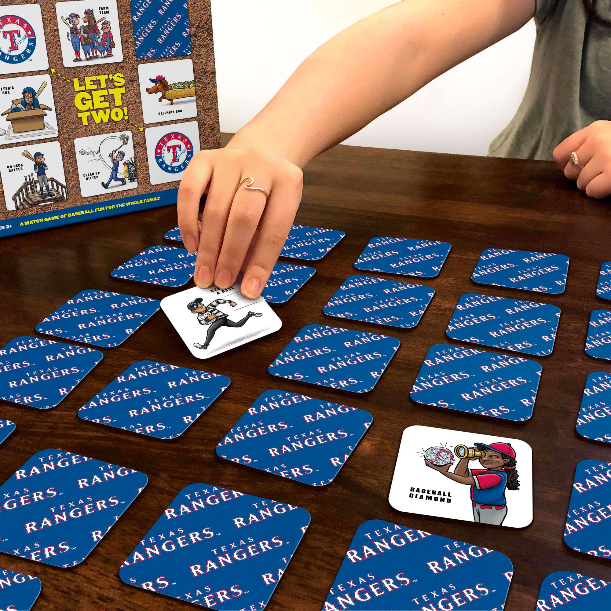 Texas Rangers Licensed Memory Match Game - Image 11