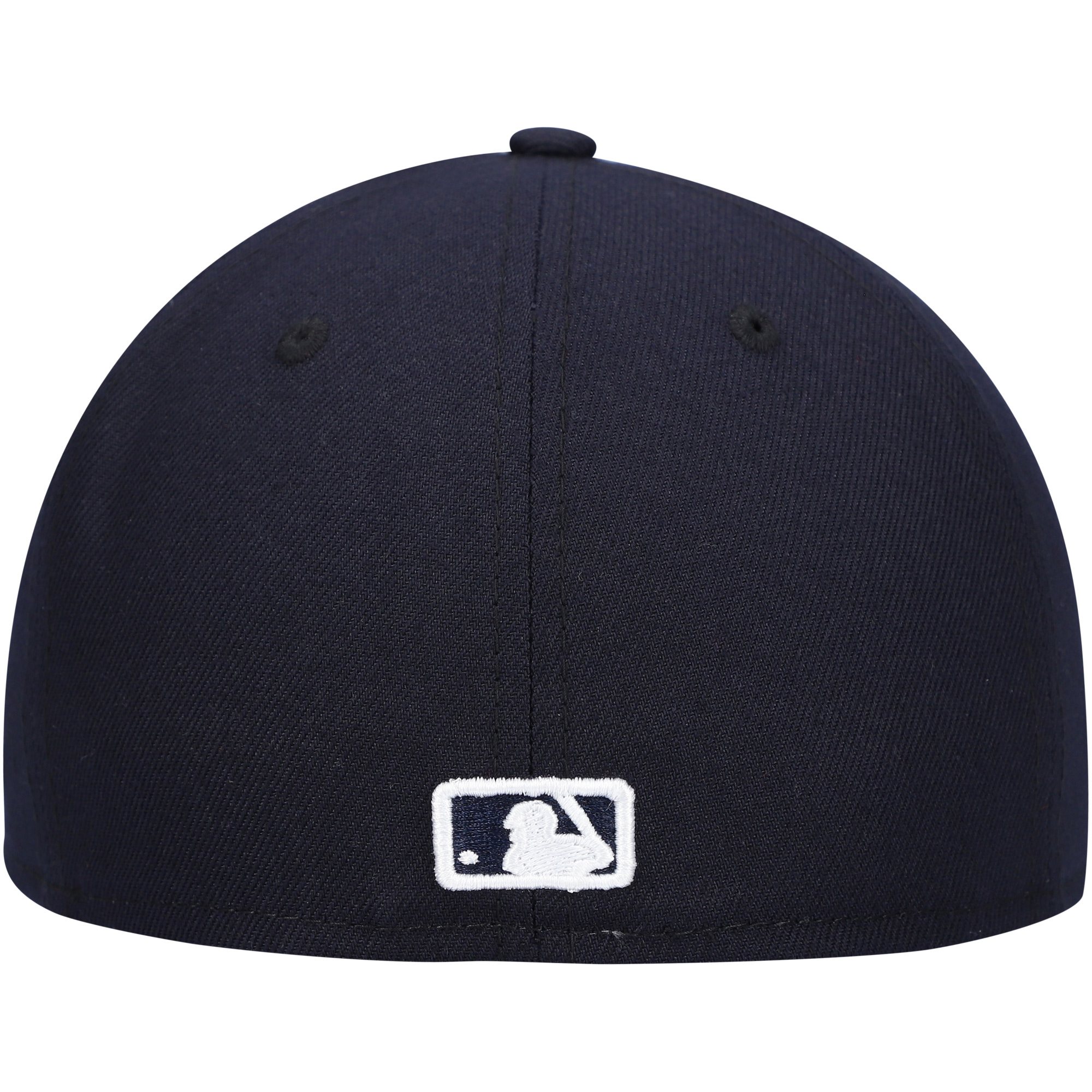 Men's New Era Navy Milwaukee Brewers White Logo 59FIFTY Fitted Hat - Image 5