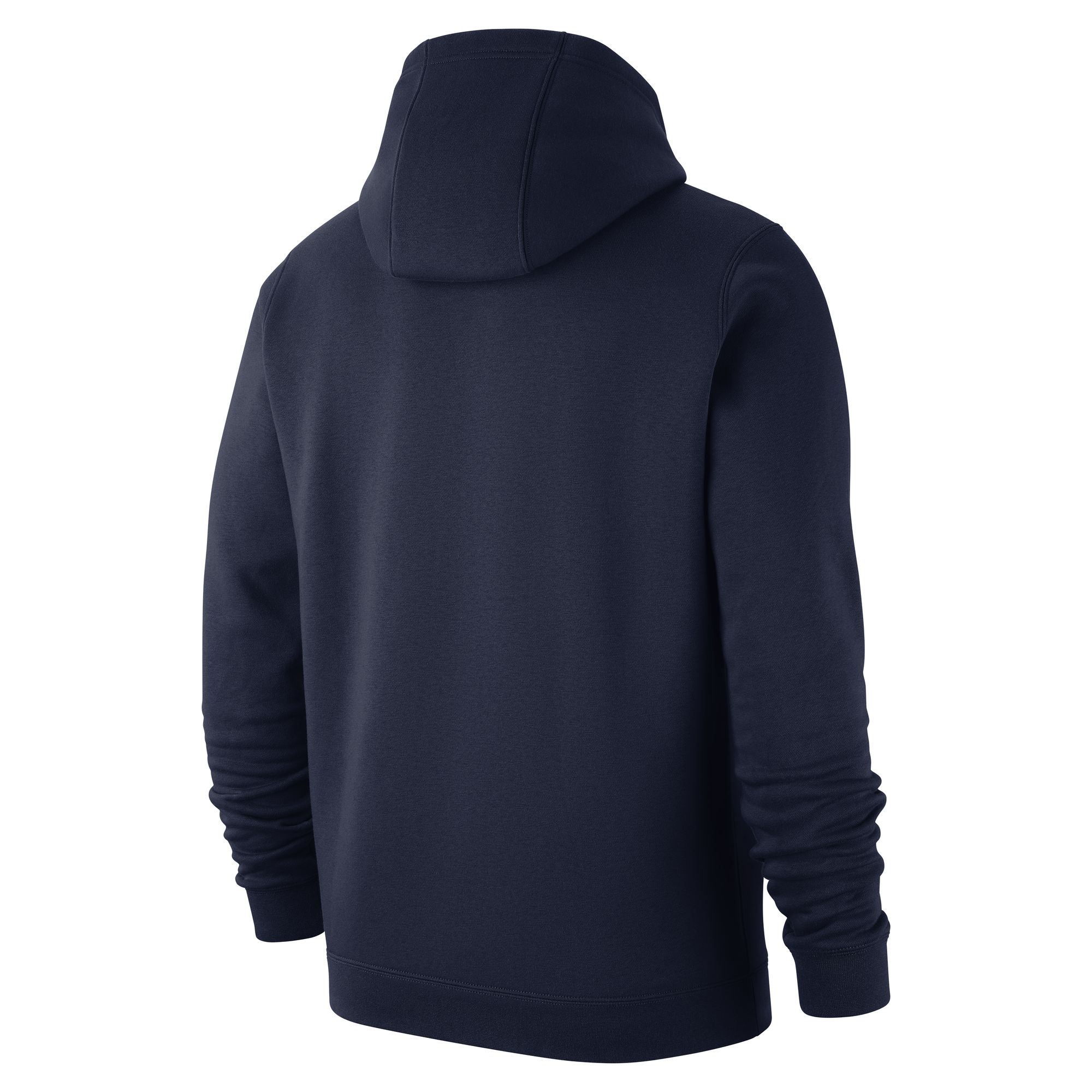 Men's Nike Navy Gonzaga Bulldogs Basketball Club Fleece Pullover Hoodie - Image 6
