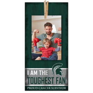 Michigan State Spartans 6'' x 12'' Cancer Survivor Toughest Fan Clip Frame