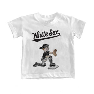 Youth Tiny Turnip White Chicago White Sox Caleb the Catcher T-Shirt
