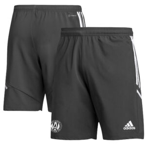 Men's adidas Black Atlanta United FC Downtime AEROREADY Shorts