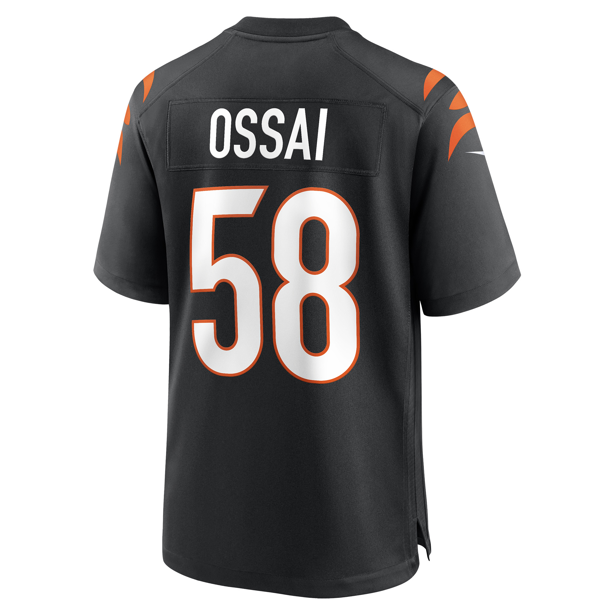Men's Nike Joseph Ossai Black Cincinnati Bengals Game Jersey - Image 7