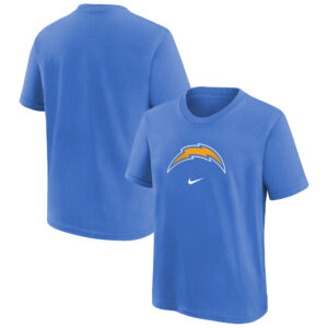 Preschool Nike Powder Blue Los Angeles Chargers Team Wordmark T-Shirt