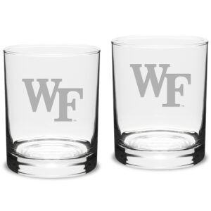 Wake Forest Demon Deacons 14oz. 2-Piece Classic Double Old-Fashioned Glass Set