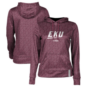 Women's Maroon Eastern Kentucky Colonels Rugby Pullover Hoodie
