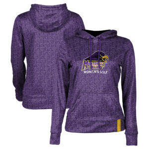 Women's Purple Montevallo Falcons Women's Golf Pullover Hoodie