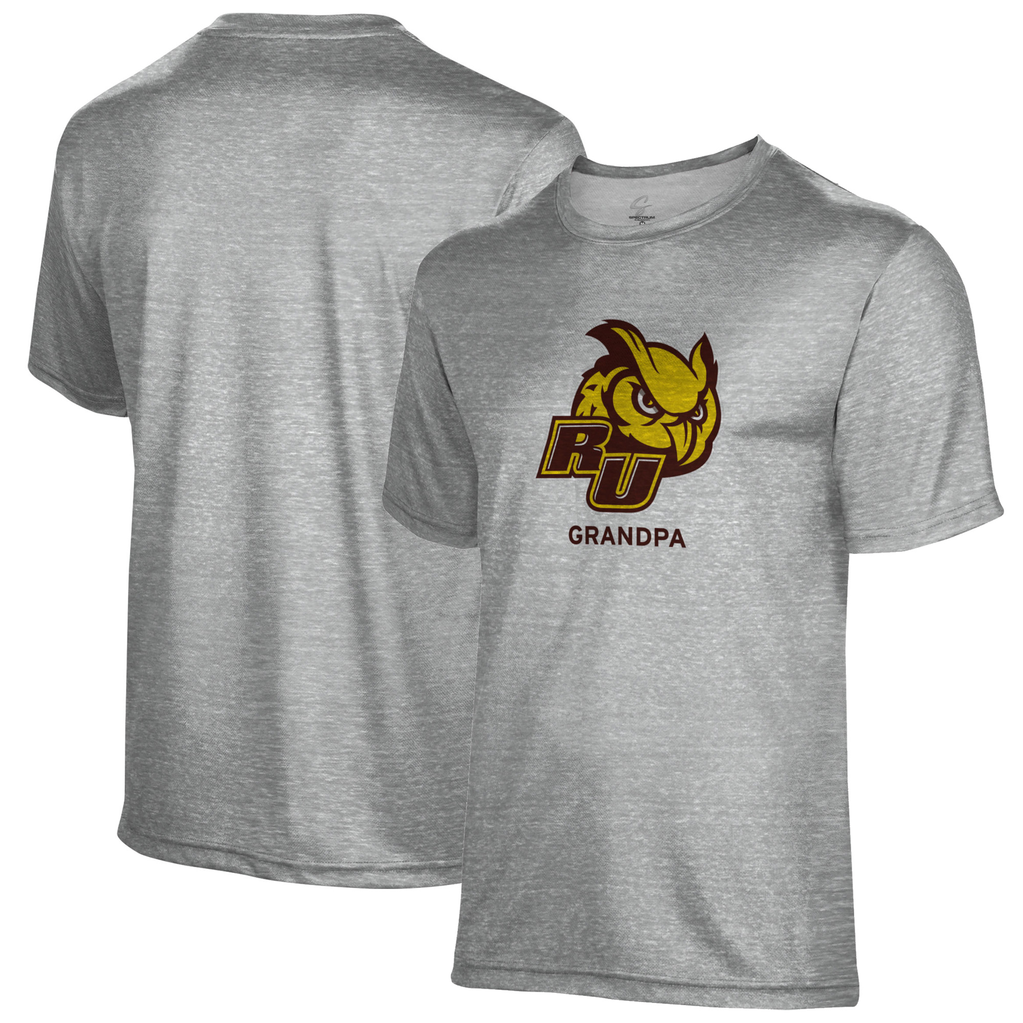 Men's Gray Rowan Profs Grandpa Name Drop T-Shirt
