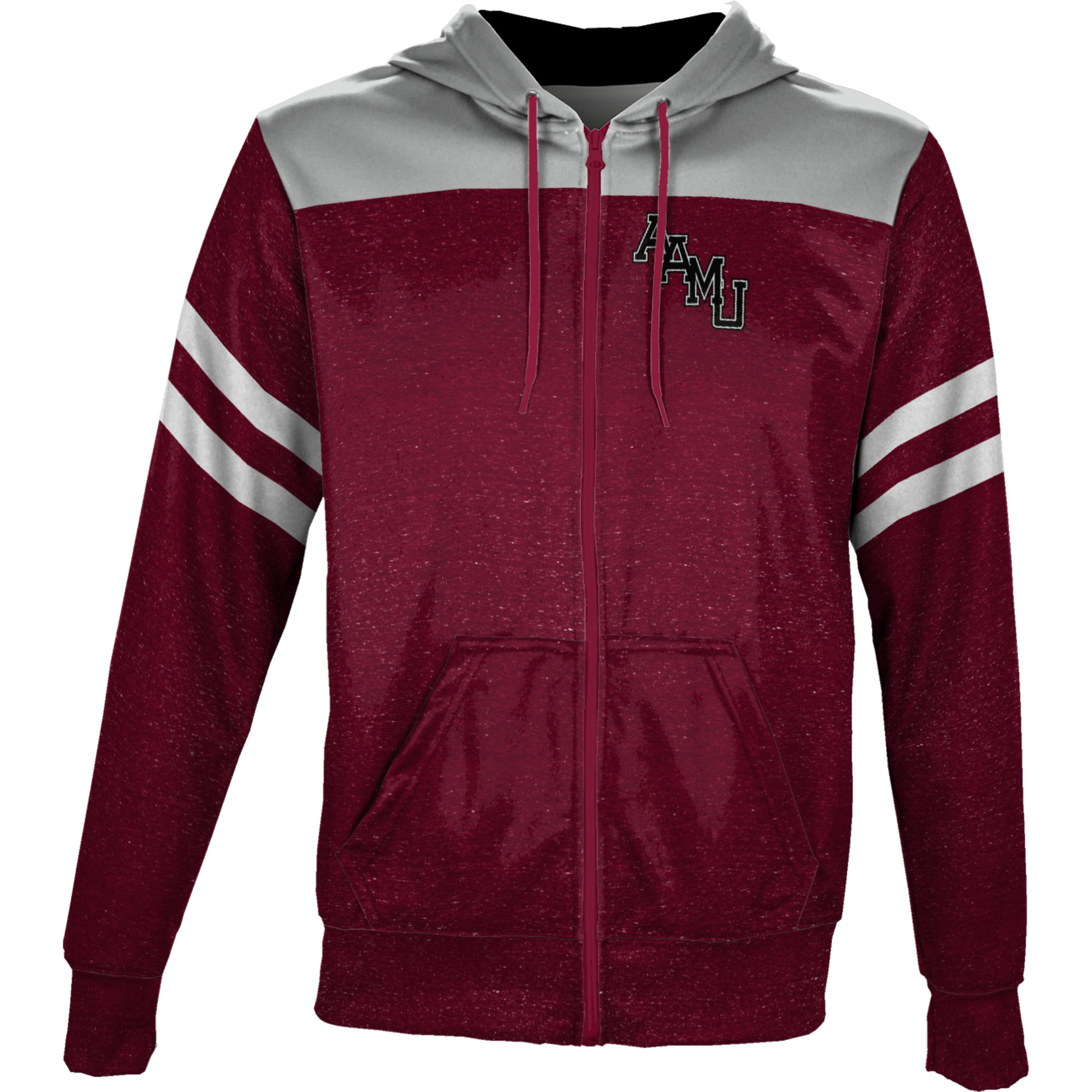 Men's Black Western Michigan Broncos True Sport Football Pullover Hoodie - Image 3