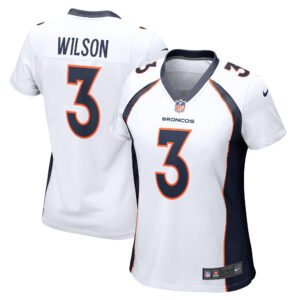 Women's Nike Russell Wilson White Denver Broncos Player Jersey