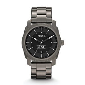 Fossil ECSU Vikings Machine Smoke Stainless Steel Watch