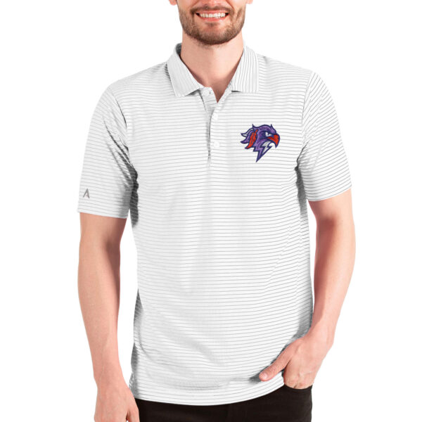 Men's Antigua White/Silver Halifax Thunderbirds Esteem Polo