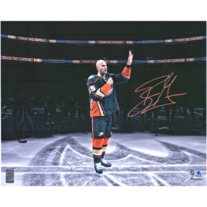 Ryan Getzlaf Anaheim Ducks Autographed 16" x 20" Final NHL Game Salute Photograph