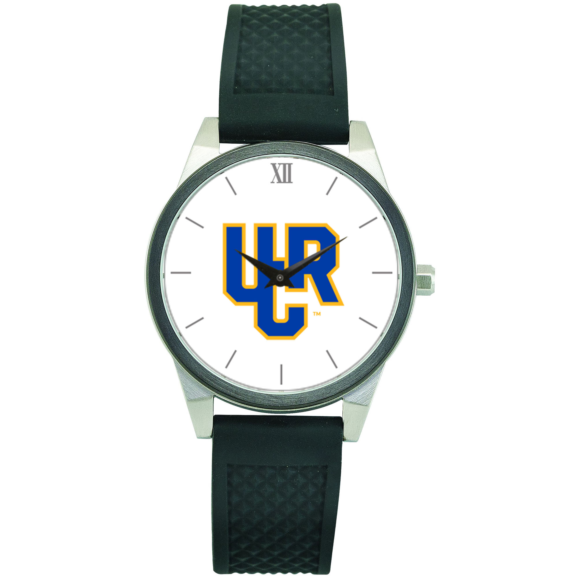 Women's Silver UC Riverside Highlanders Silicone Strap Wristwatch