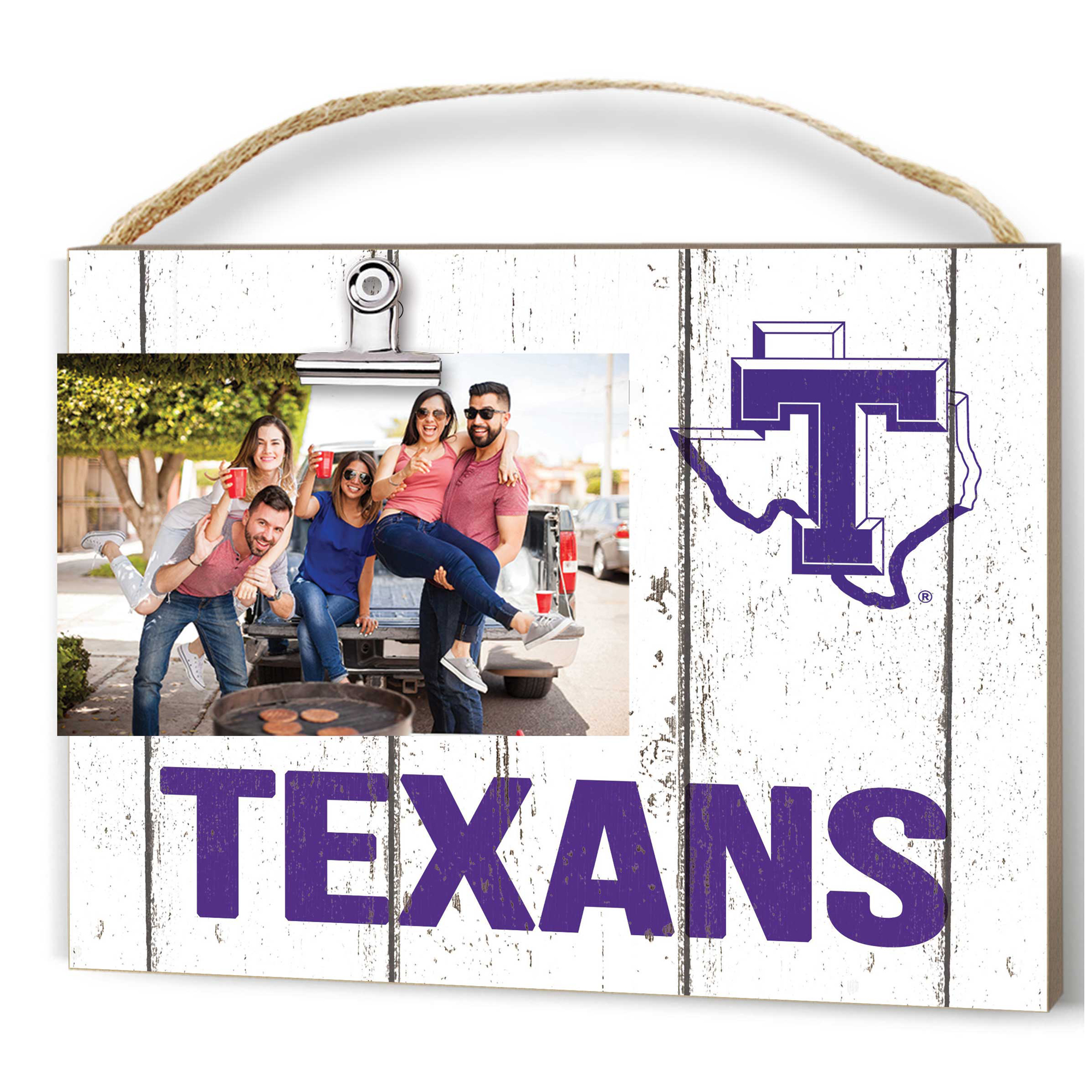 Tarleton State Texans 8'' x 10'' Weathered Clip It Frame