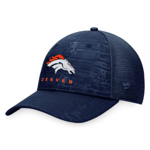 Men's Fanatics  Navy Denver Broncos Defender Camo Trucker Adjustable Hat