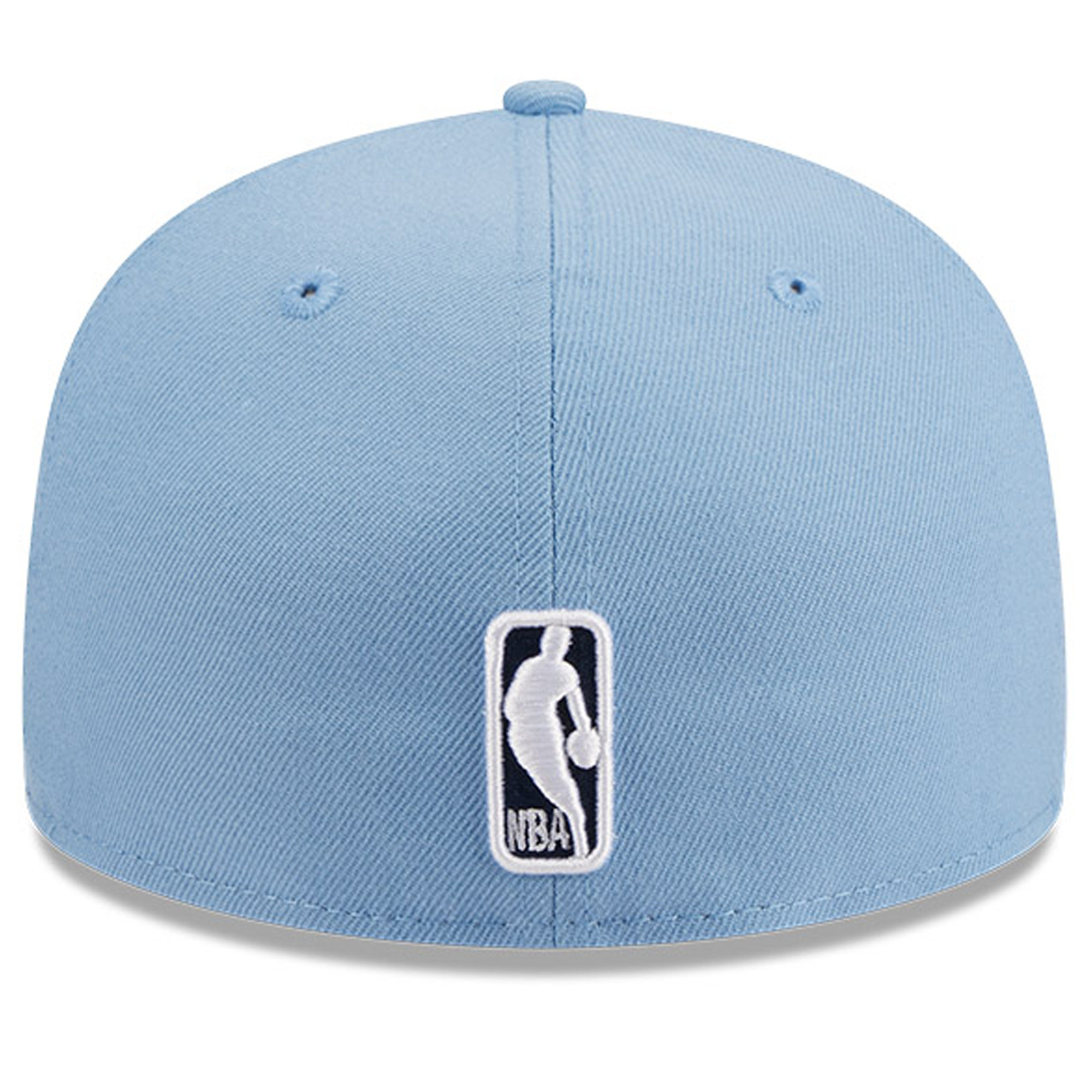 Men's New Era Light Blue Memphis Grizzlies Chainstitch Logo Pin 59FIFTY Fitted Hat - Image 10