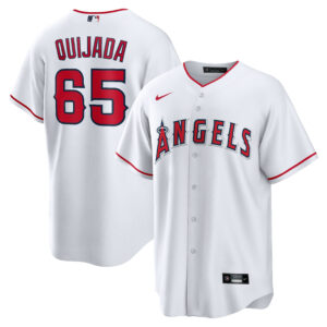Men's Nike José Quijada White Los Angeles Angels Home  Replica Player Jersey