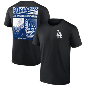 Men's Black Los Angeles Dodgers In Good Graces T-Shirt