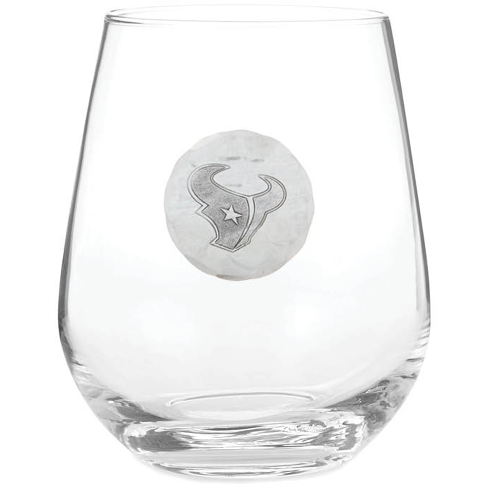 Houston Texans 15oz. Stemless Wine Glass