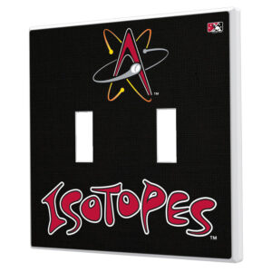 Keyscaper  Albuquerque Isotopes Double Toggle Light Switch Plate