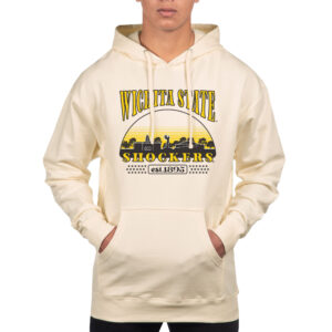 Men's Uscape Apparel  Oatmeal Wichita State Shockers Pullover Hoodie