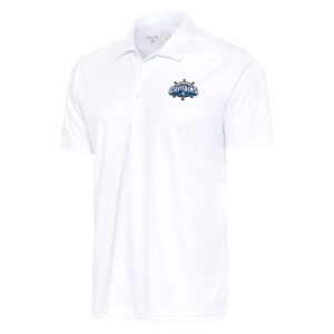 Men's Antigua  White Lake County Captains Tribute Polo