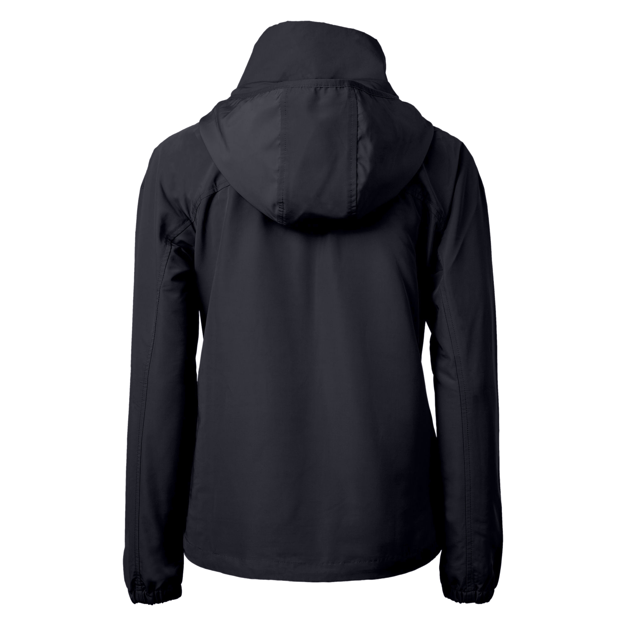 Women's Cutter & Buck Black Washington State Cougars Charter Eco Recycled Full-Zip Jacket - Image 7
