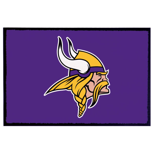 Minnesota Vikings 2' x 3' Indoor/Outdoor Welcome Rug
