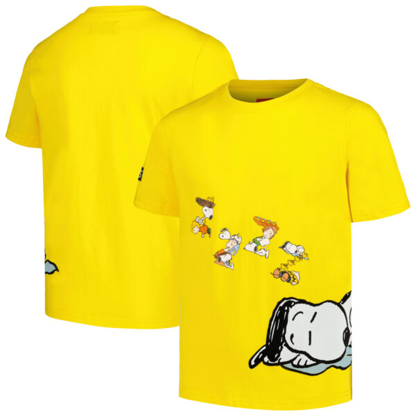 Youth Freeze Max Yellow Peanuts Snoopy Sleep T-Shirt