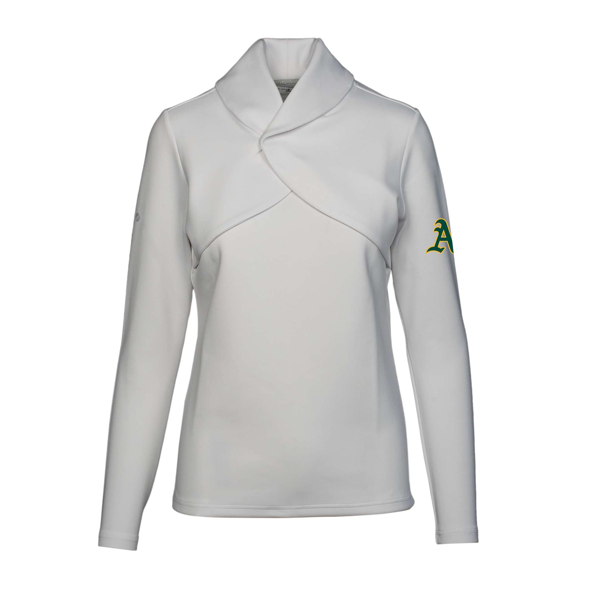 Women's Levelwear White Athletics Juliet Insignia 2.0 Pullover Sweatshirt