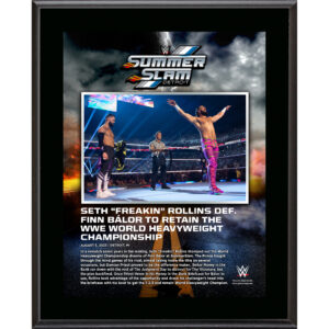 Seth "Freakin" Rollins WWE 10.5" x 13" 2023 SummerSlam Sublimated Plaque
