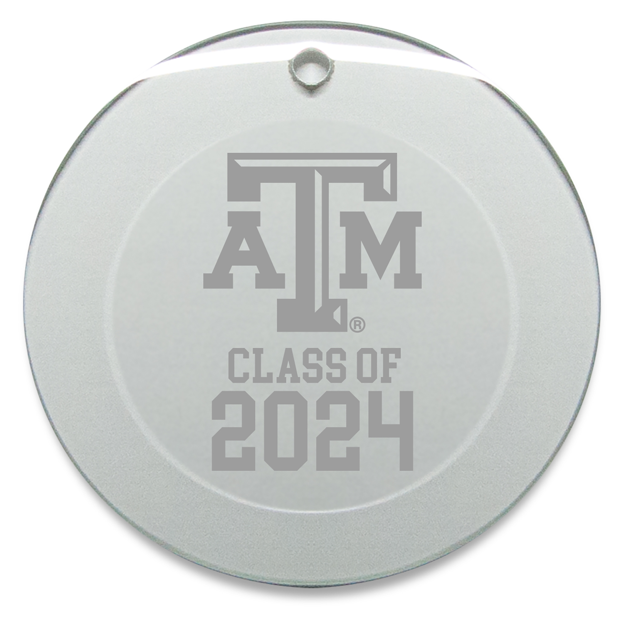 Texas A&M Aggies Class of 2024 3'' x 3'' Circle Ornament