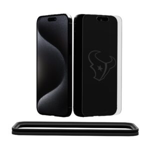 Keyscaper Houston Texans iPhone Disappearing Logo Glass Screen Protector