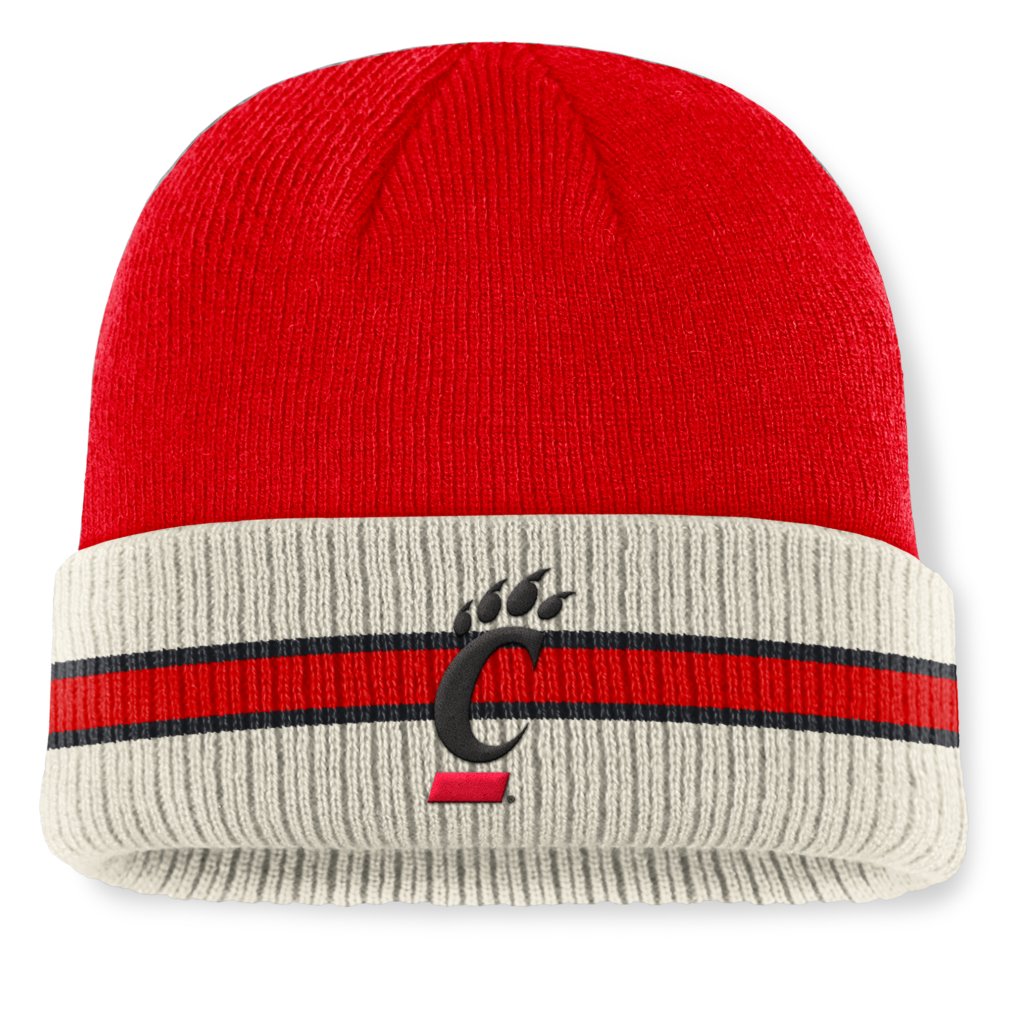 Men's Top of the World Red Cincinnati Bearcats Silas Cuffed Knit Hat