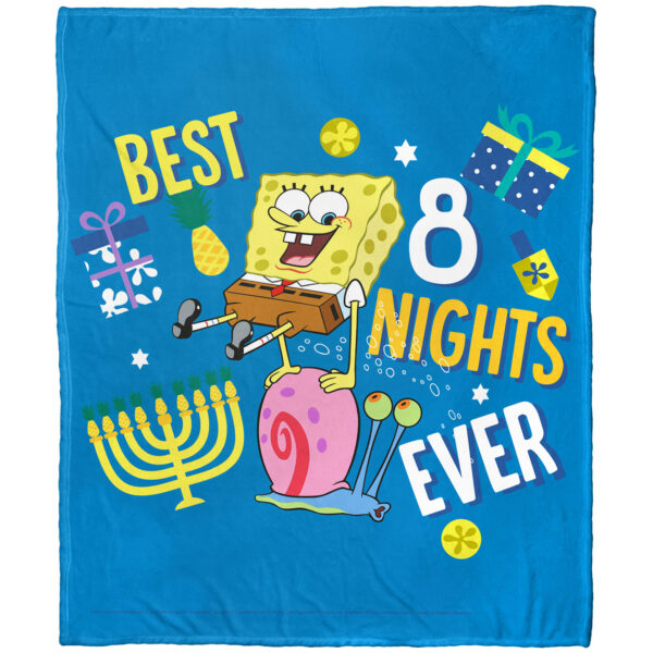 The Northwest Group SpongeBob SquarePants 50" x 60" Holiday Silk Touch Throw Blanket