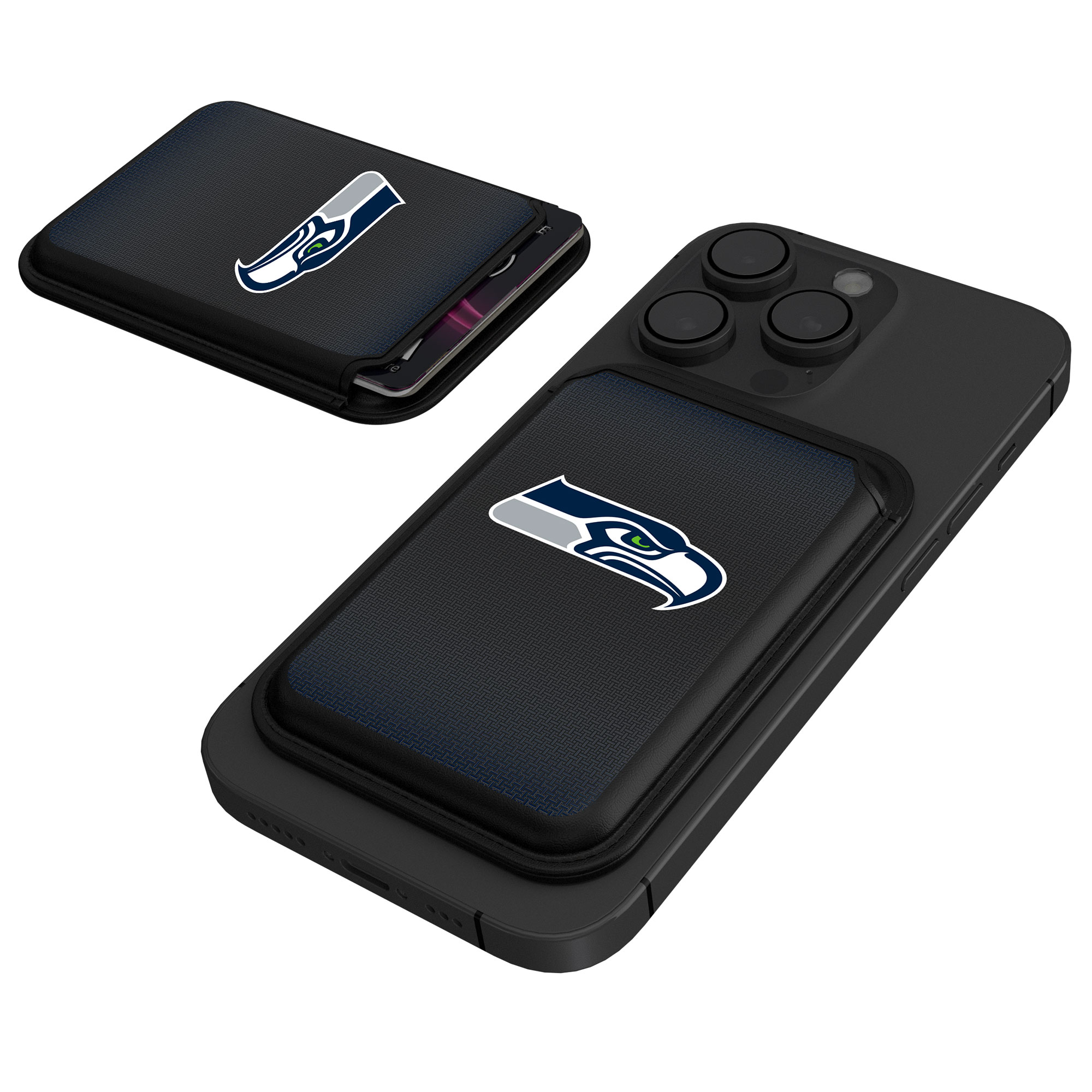 Keyscaper Seattle Seahawks Magnetic Credit Card Wallet