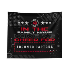 Pegasus Toronto Raptors 51" x 60" We Cheer For Personalized Wall Tapestry