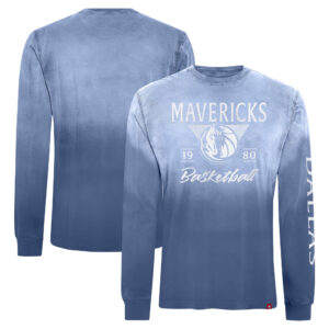Unisex Sportiqe Blue Dallas Mavericks Mohave Sun-Dipped Long Sleeve T-Shirt