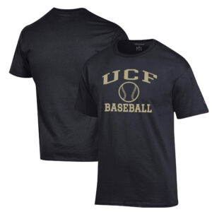 Men's Champion  Black UCF Knights Icon Baseball T-Shirt