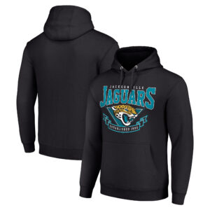 Men's Starter Black Jacksonville Jaguars ‘80s Inspired Pullover Hoodie