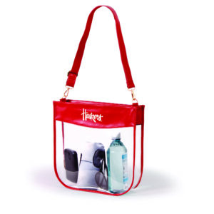 Women's Scarlet Nebraska Huskers Kate Clear Purse
