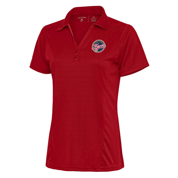Women's Antigua Red Indiana Fever Tribute Polo