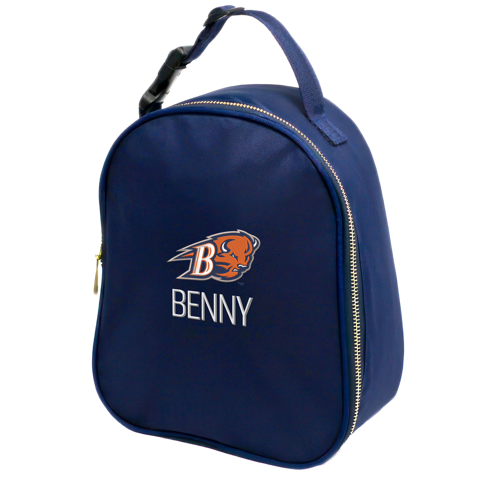Youth Chad & Jake Bucknell Bison Personalized Secondary Logo Insulated Lunch Bag